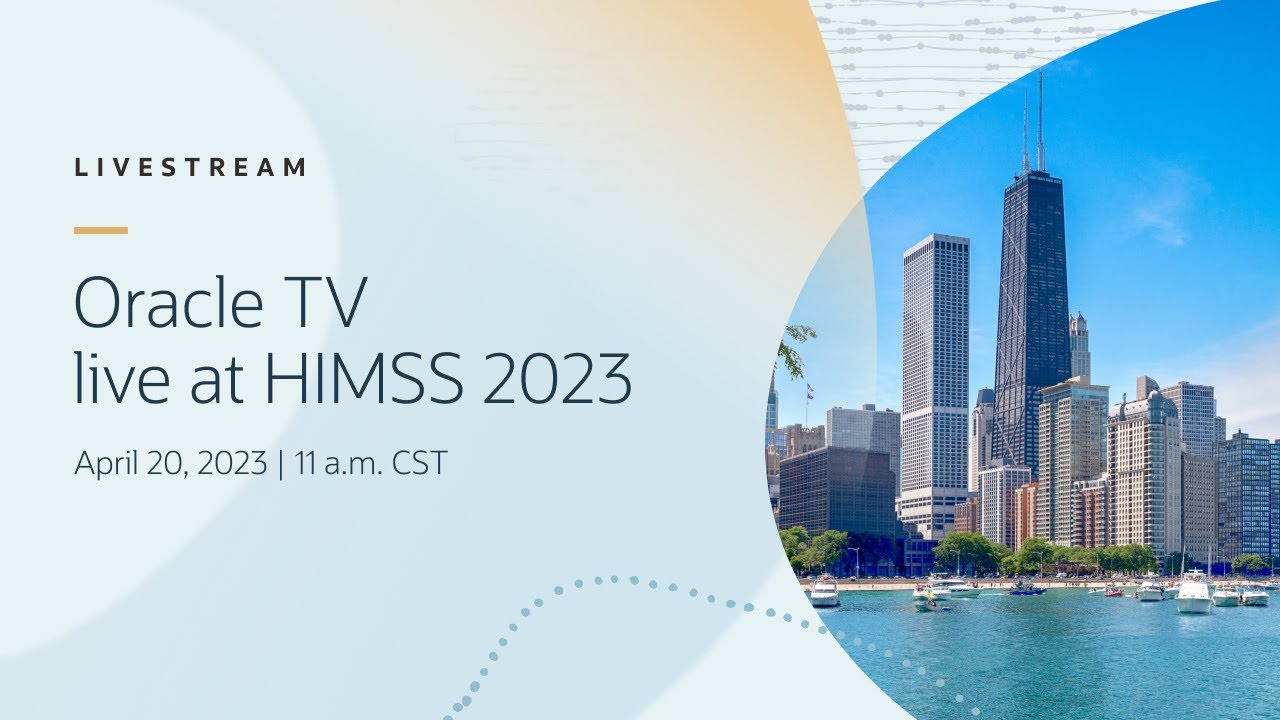 Oracle TV live at HIMSS 2023