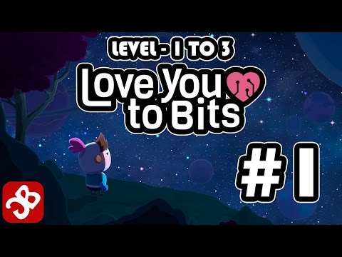 Love You To Bits (By Alike Studio) Level 1 to 4 - iOS/Android - Gameplay Video - Part 1