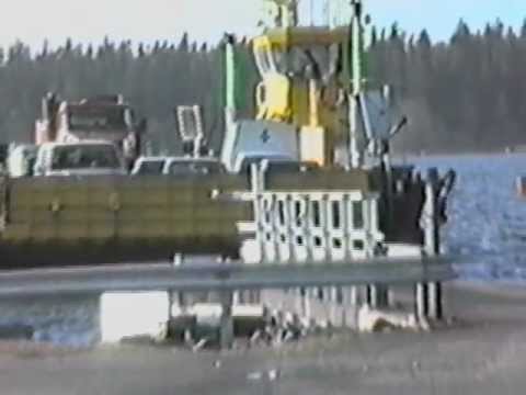 VHS-kasetilta pelastettua Ajo Lossille.  24.10.1985.  Kuvaus Kari Lajunen
