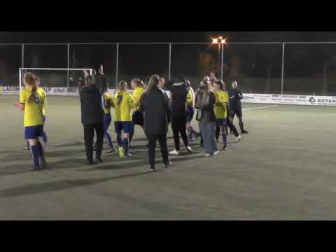 KFC Herent celebrates victory at home against RWDM Girls on 11.02.2022