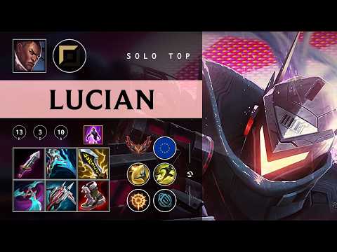 Lucian Top vs Gangplank - EUW Grandmaster Patch 26.03
