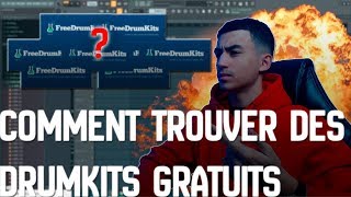 COMMENT TROUVER DES DRUMKITS GRATUITS DE QUALITÉ PRO SUR FL STUDIO 20 - tuto débutants trap rap
