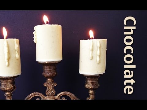 チョコレートキャンドルレシピ HOW TO COOK THAT アン・リアドン (Chocolate Candle Recipe HOW TO COOK THAT Ann Reardon)