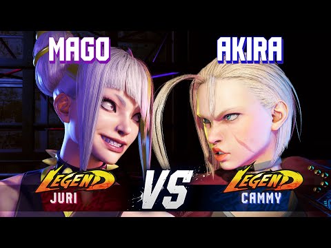 SF6 ▰ MAGO (Juri) vs AKIRA (Cammy) ▰ High Level Gameplay