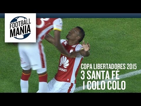 Santa Fe 3x1 Colo Colo - Copa Libertadores 2015 - Group Stage