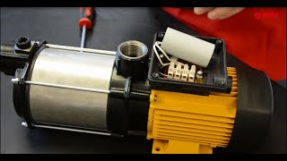 Montaje de la caja de conexiones de la bomba Prisma – Assembling the Prisma pump connections box