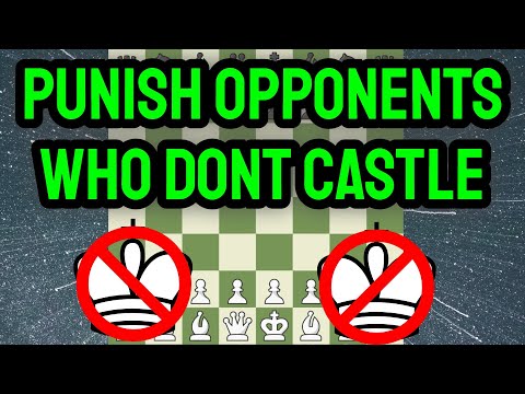 Punish Your Opponent for not Castling!|Chess Basics
