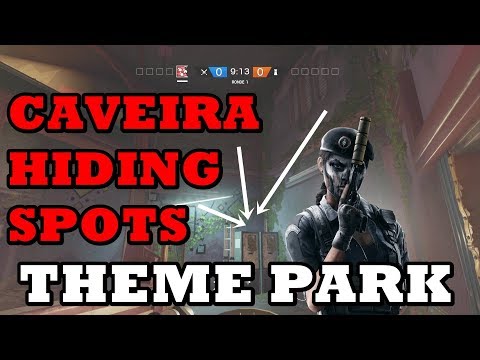 3 Hiding Spots on Theme Park - Rainbow Six Siege