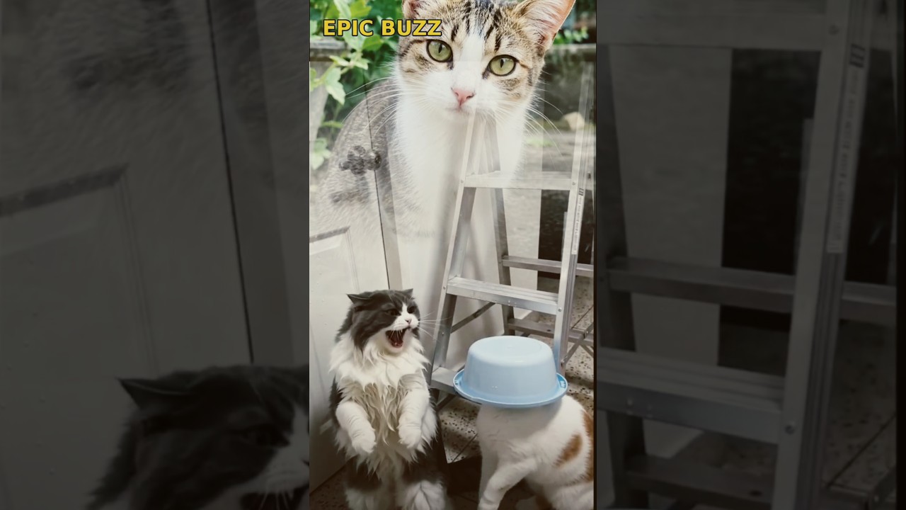 Ranking the Funniest Cat Water Moments! 🐱💦 #