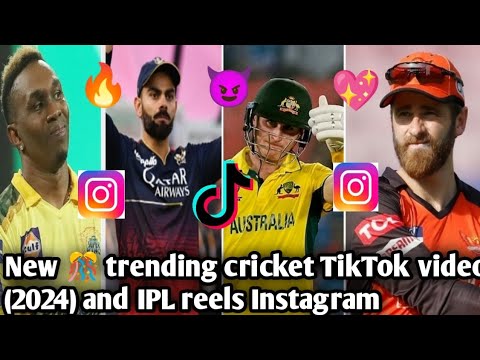 New 🎊 trending cricket TikTok video (2024) world 🌎 cup 💖 and IPL Instagram reels videos #cricket