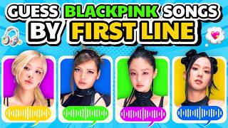 Download lagu Guess the BLACKPINK Song by the First Line 🔥 | BLACKPINK Quiz mp3