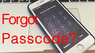 Forgot iPhone Passcode - Here