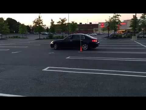Two Point Reverse Parking practise for MVA Road Test