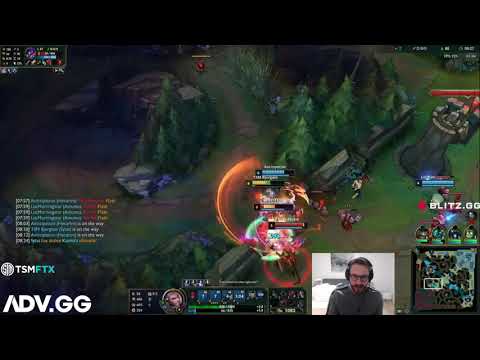TSM Bjergsen does a Sylas triple kill at 8 minutes
