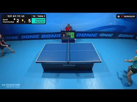 18:50 Serhii Cherniavskyi - Oleksandr Тkachenko 17.09.2023 TT Euro.Cup Ukraine Star. TABLE 3
