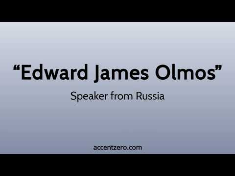 Pronounce "Edward James Olmos" - Russian accent vs. native U.S.