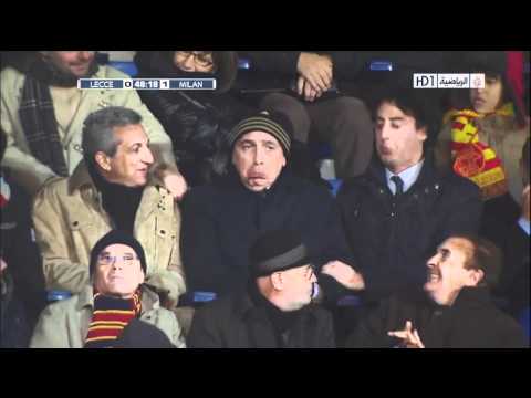 HD - Ibrahimovic Great Goal on Lecce !! 16/01/2011
