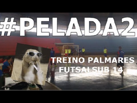 #PELADA2 TREINO PALMARES FUTSAL SUB 14    VÁRZEA FUTEBOL CLUBE