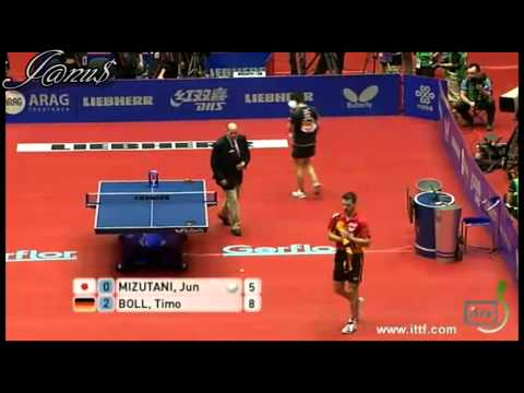 2012 WTTTC MT-SF/JPN-GER/G4: MIZUTANI Jun - BOLL Timo [720p/Full Match|Short Form]