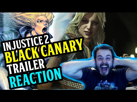 Injustice 2 Black Canary Reveal Trailer