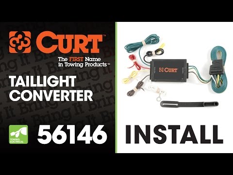 Trailer Wiring Install: CURT 56146 Taillight Converter
