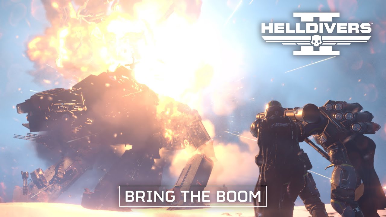 Helldivers 2 - Bring the Boom | Out 26 August - YouTube