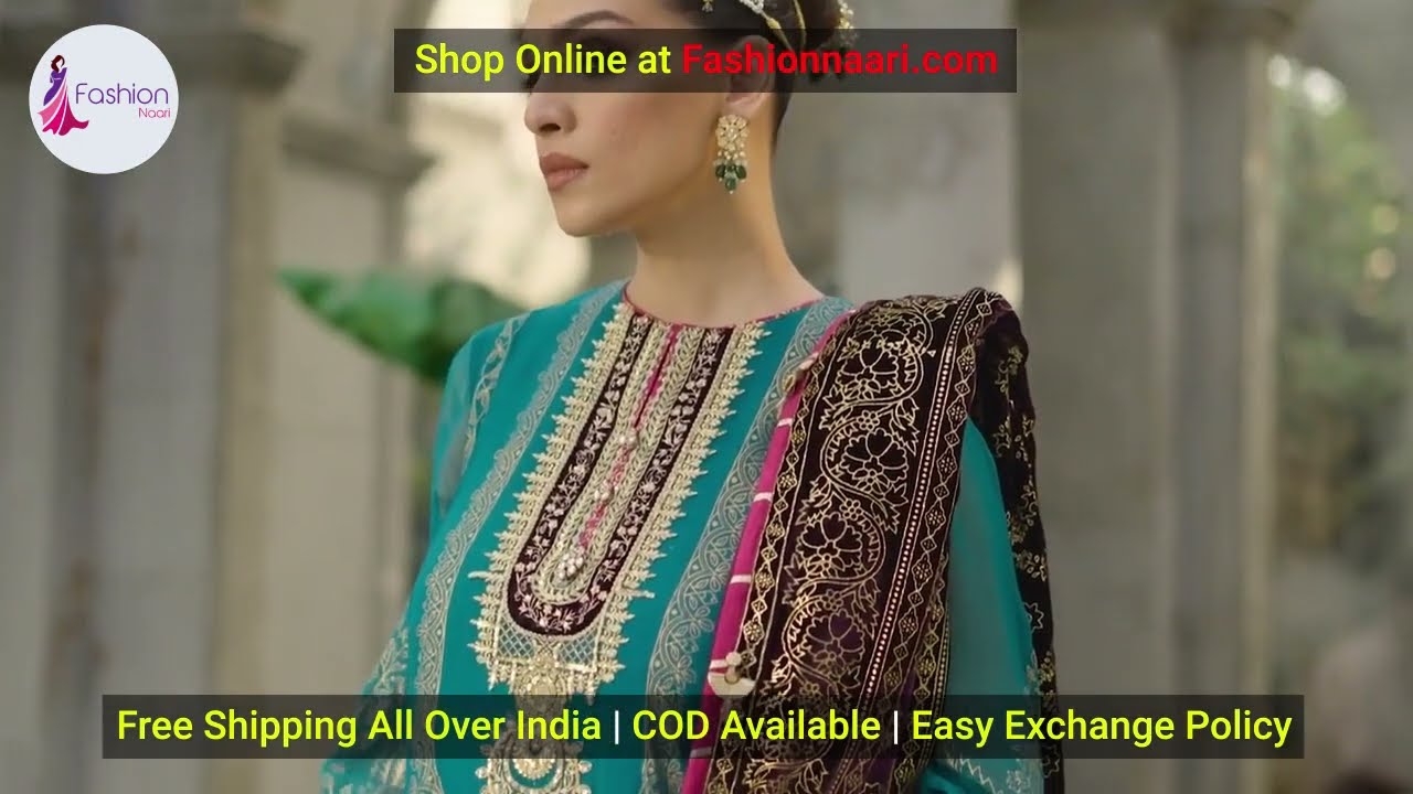 Pakistani Suit Eid Collection from FashionNaari at best price ! COD Available | All India Delivery