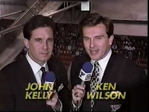 1990-91 NHL St. Louis Blues vs Montreal Canadiens