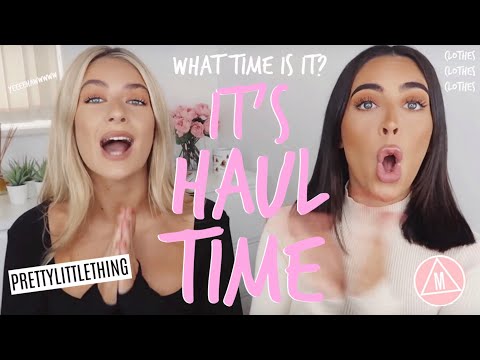 ALL THE NEW SH*T WE'VE BOUGHT! | PLT, MISSGUIDED + MORE | Sophia and Cinzia
