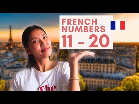 🇫🇷 French Numbers 11–20 in 3 Minutes (You’ll Never Forget Them!) - Beginner Friendly | FR/ENG sub