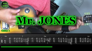 âue Counting Crows - Mr Jones âue Electric Guitar Cover | Guitar Tutorial.