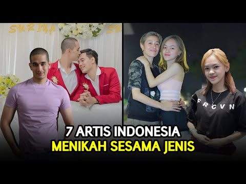 7 Artis Indonesia Menikah Sesama Jenis