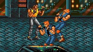 Casual Longplay: Streets of Rage (Sega Genesis / Mega Drive, Revision 1) single player with Adam