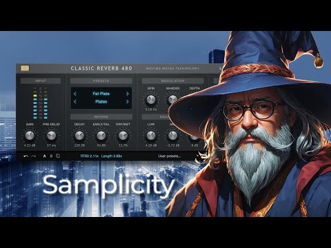 Classic Reverbs by Samplicity - High end reverb at the click of the fingers!