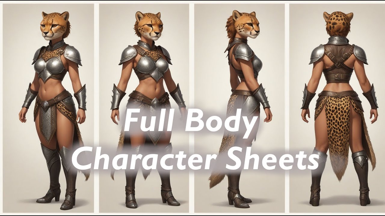 Full Body Character Creation Mastery with Stable Diffusion!