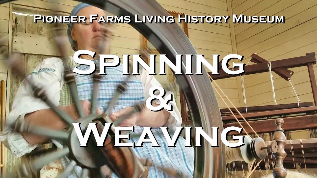 Pioneer Farms Spinning and Weaving Room
