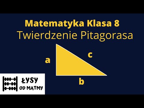 8 klasa - Twierdzenie Pitagorasa - zadania z pierwiastkami