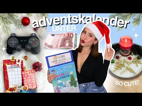 DIY ADVENTSKALENDER UNTER 10€! 🎁🎅🏼💌🕯️schnell Adventskalender selber machen - CaliKessy
