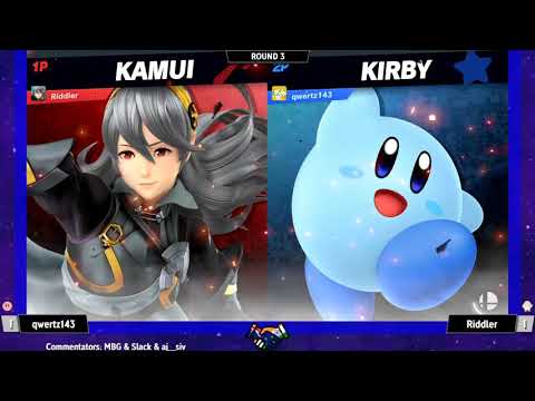 Riddler (Corrin) vs qwertz143 (Mii Gunner/Kirby) - SSB India June 2021