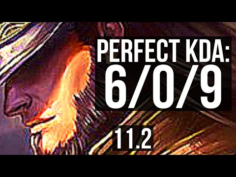 TWISTED FATE vs NOCTURNE (MID) | 6/0/9, 1.5M mastery, 800+ games, Dominating | KR Master | v11.2