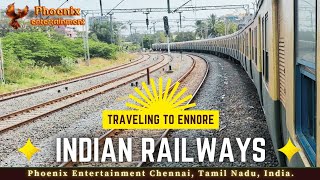 #train ##travel #vlog | #chennai #beach to #ennore | #phoenixentertainmentchennai