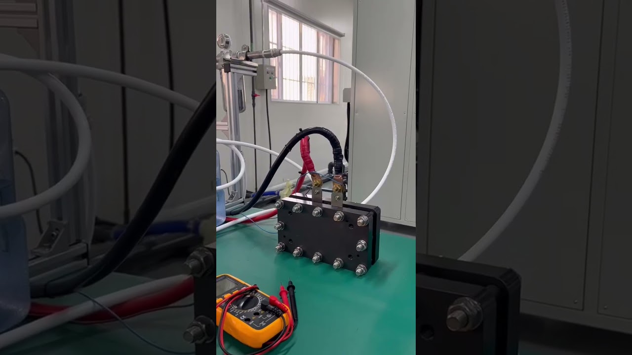 PEM Type hydrogen electrolyzer with high efficiency performance