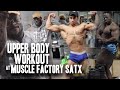 Upper Body Workout at Muscle Factory in San Antonio TX | Arnold Classic Prep 2022