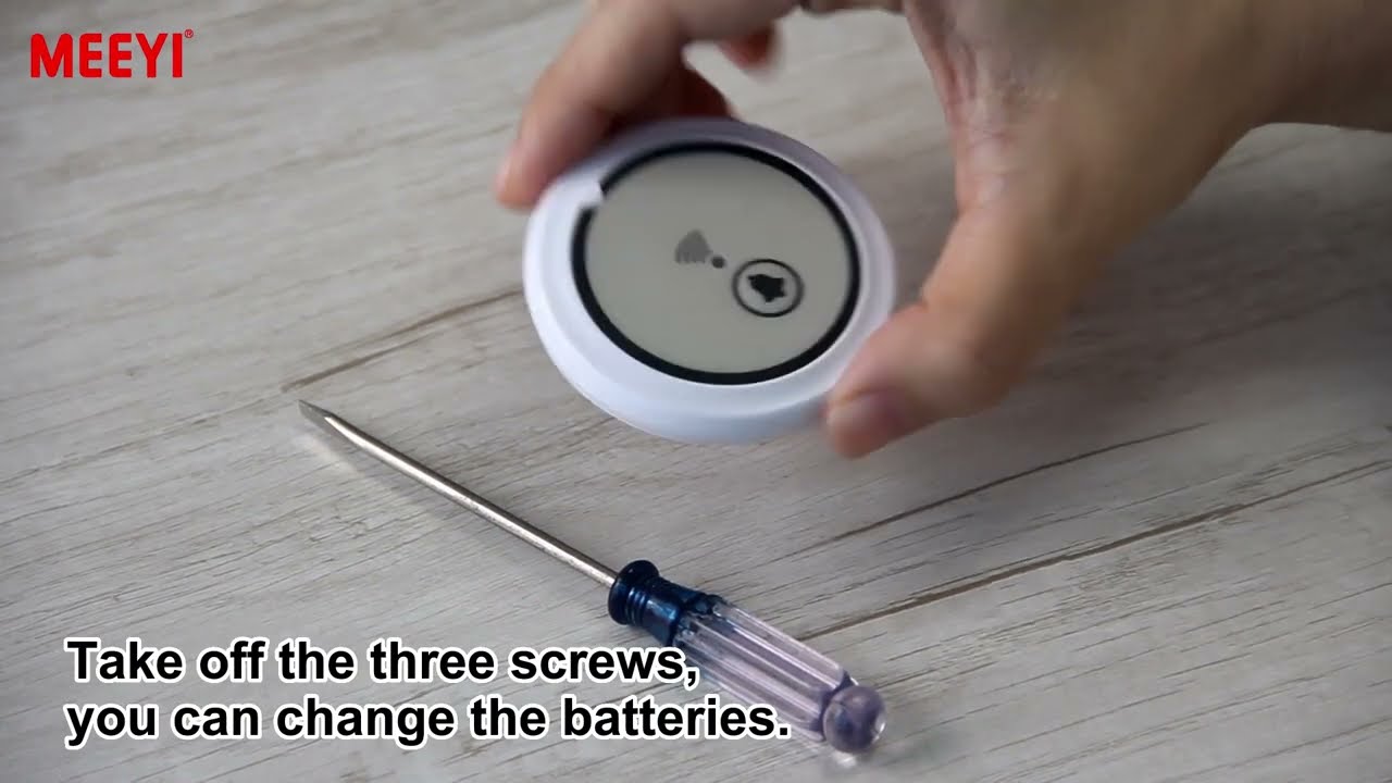 Y-B11 series call button battery replacement wireless call system