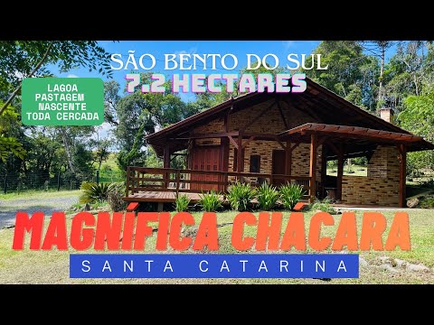 Chácara em São Bento do Sul - Santa Catarina Com 7.2 hectares #chácara #santacatariana 