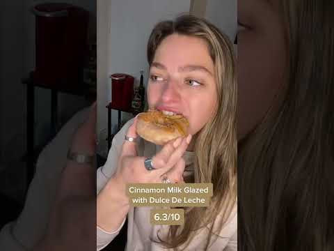 Have you tried the new Cinnamon Toast Milk Glazed Donuts?!?! 🍎 #shorts