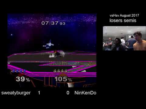 vsHsv Aug 2017 - sweatyburger (Falco) vs NinKenDo (Doc/Falco) - SSBM