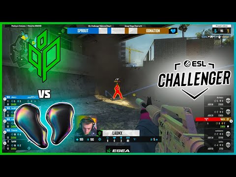 DECIDER GAME! | lauNX + Sprout vs 00Nation | ESL Challenger Valencia 2022 - HiGHLiGHTS | CSGO