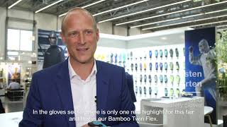 Managing director uvex safety gloves Carsten Baumgarten - A+A 2021 Interviews (G