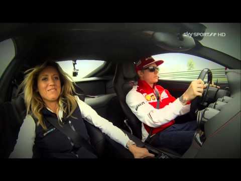 Driving battle Räikkönen-Sky journalist HD version